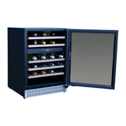 Summerset 24-Inch 5.3 Cu. Outdoor Dual Zone Wine Cooler | GW STORE