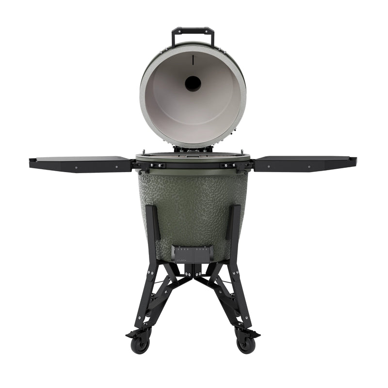 BSTRD Pro Large Complete Alpine Green Freestanding Kamado Charcoal Grill | GW STORE