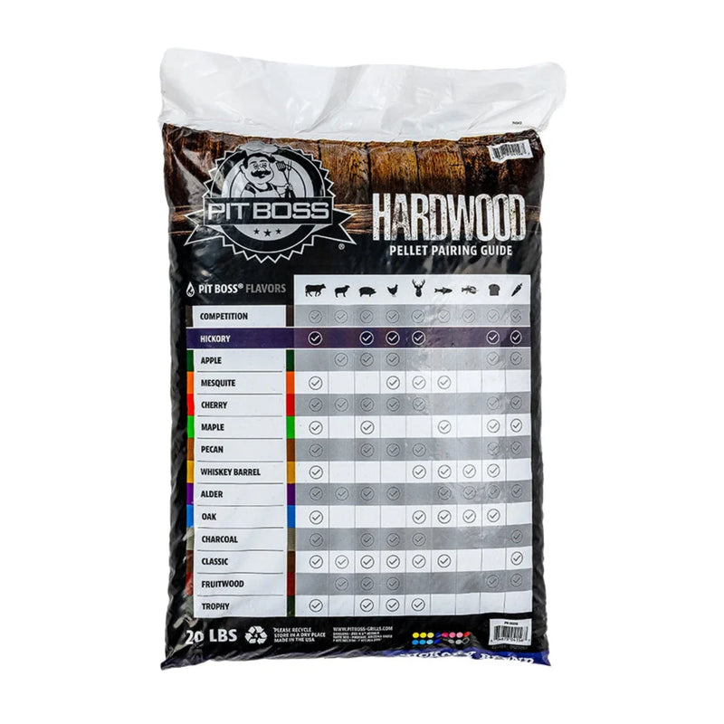 Pit Boss Hickory Blend Hardwood Pellets, 20lb | GW STORE