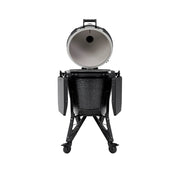 BSTRD Core Large Complete Gloss Graphite Freestanding Kamado Charcoal Grill | GW STORE