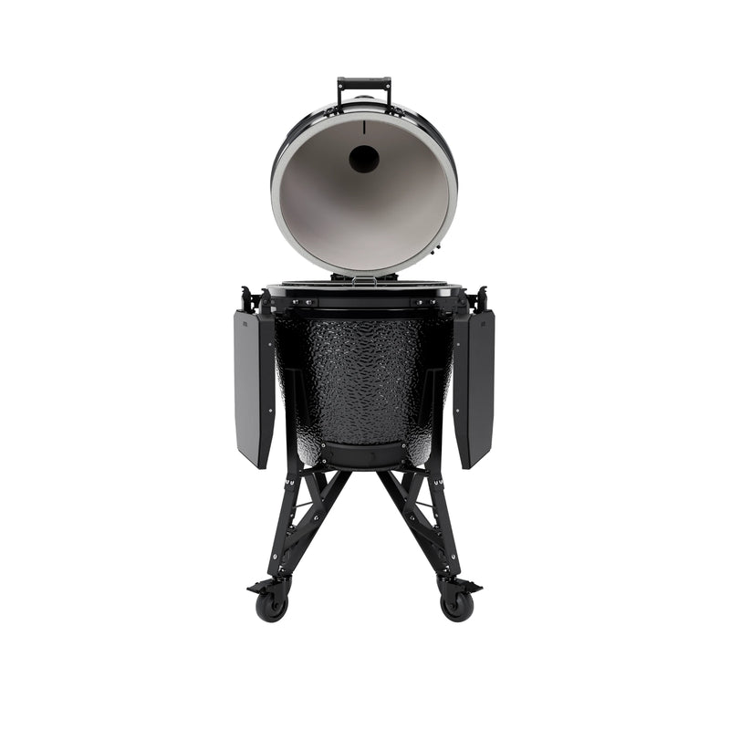 BSTRD Core Large Complete Gloss Graphite Freestanding Kamado Charcoal Grill | GW STORE