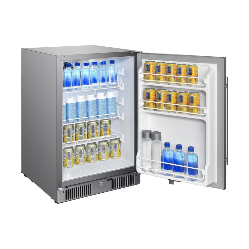 Blaze 20-Inch 4.3 Cu. Ft. Outdoor Rated Refrigerator w/ Lock | GW STORE