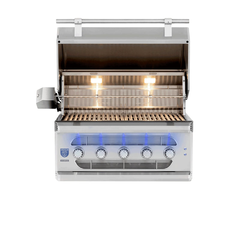 American Made Grills Muscle 36-Inch Built-In Hybrid Grill | GW STORE