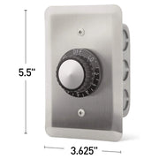 Infratech Single Flush Mount Input Regulator for Indoor Use | GW STORE