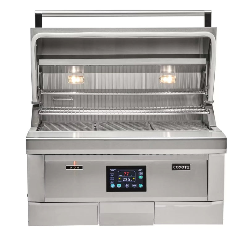 Coyote 36-Inch Built-in Pellet Grill | GW STORE