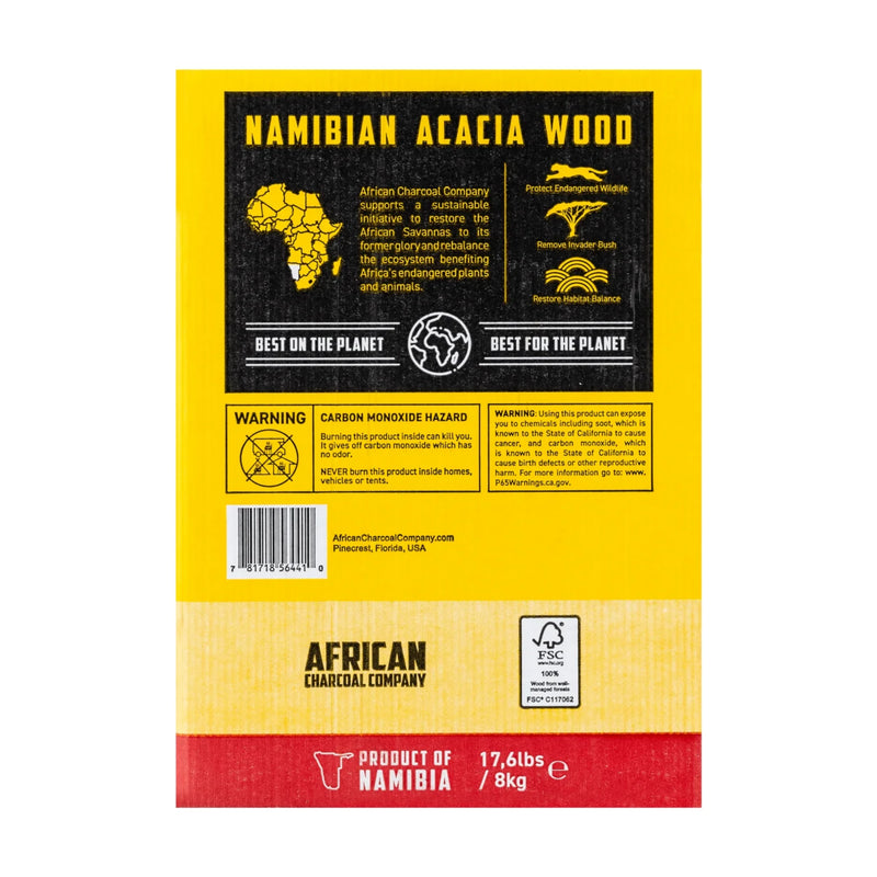 African Charcoal Company Exotic African Hardwood, 17.6 lbs | GW STORE