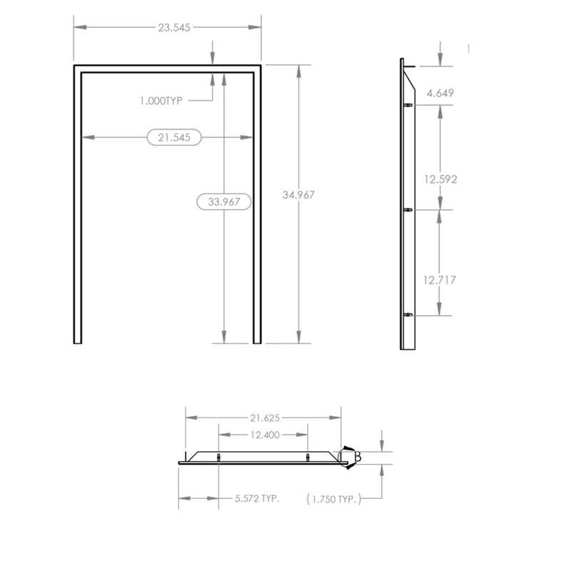 Summerset Trim Kit for 22-Inch Outdoor Refrigerators | GW STORE
