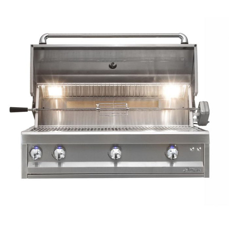 Artisan Professional 42-Inch 3-Burner Built-In Gas Grill w/ Rotisserie | GW STORE