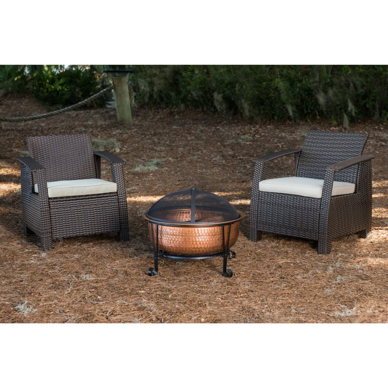 Well Traveled Living Palermo Copper Fire Pit | GW STORE