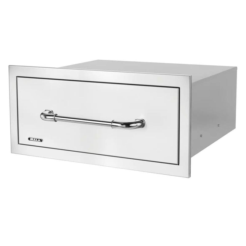 Bull 19980 Large Single Stainless-Steel Drawer w/ Reveal | Buy at GW STORE