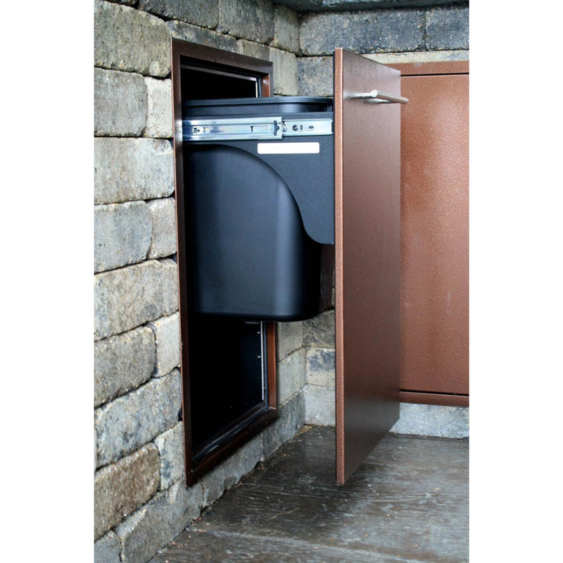 Challenger Designs Canyon Shaker Style Full Enclosure Trash Pullout Drawer | GW STORE