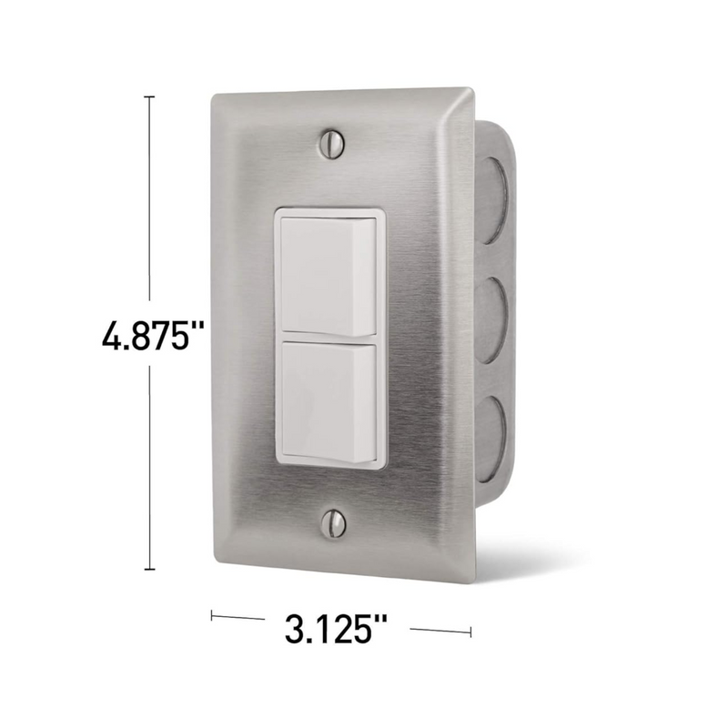 Infratech Single Duplex Stack Switch for Indoor Use | GW STORE
