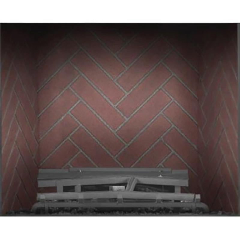 Napoleon Old Town Red Herringbone Brick Panel for 46" Ascent | GW STORE