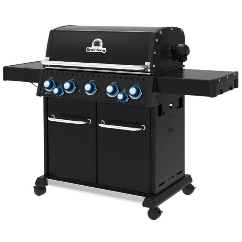 Broil King Baron 590 PRO 5-Burner Gas Grill w/ Rotisserie & Side Burner | GW STORE