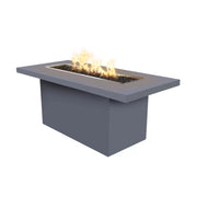 The Outdoor Plus Bella Linear Natural Gas Gas Fire Table Metal Collection | GW STORE