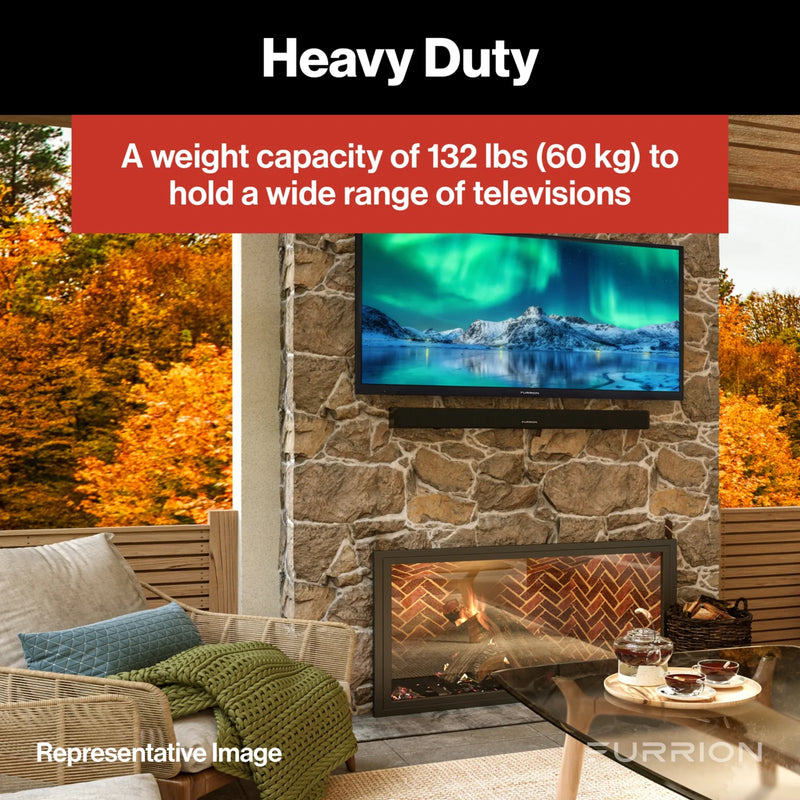 Furrion Aurora Universal Full-Motion Outdoor TV Wall Mount #F2AA001ABBK | GW STORE