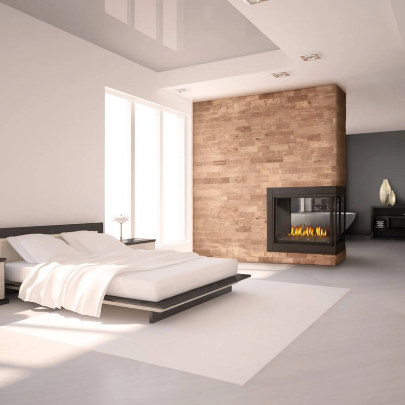 Napoleon Ascent™ Multi-View 3-Sided Natural Gas Direct Vent Fireplace with Electronic Ignition | GW STORE