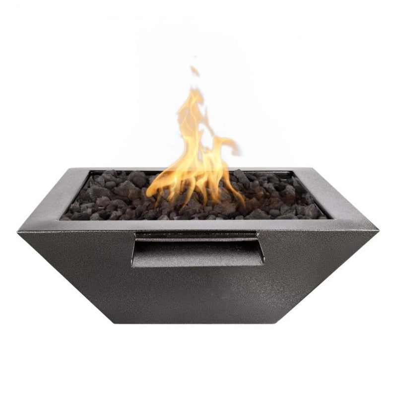 The Outdoor Plus Natural Gas Metal Powder Coat Maya Fire & Water Bowl | GW STORE