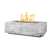 The Outdoor Plus Coronado Woodgrain Propane Gas Fire Pit | GW STORE