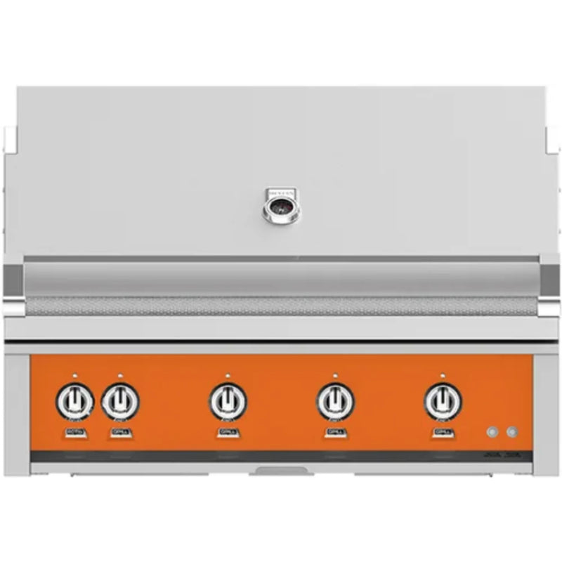 Hestan 42-Inch Built-In Grill with Rotisserie - Stainless Steel | GW STORE