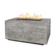 The Outdoor Plus Catalina Natural Gas Woodgrain Fire Pit | GW STORE