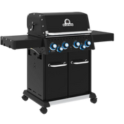 Broil King Baron 490 PRO 4-Burner Gas Grill w/ Rotisserie and Side Burner | GW STORE