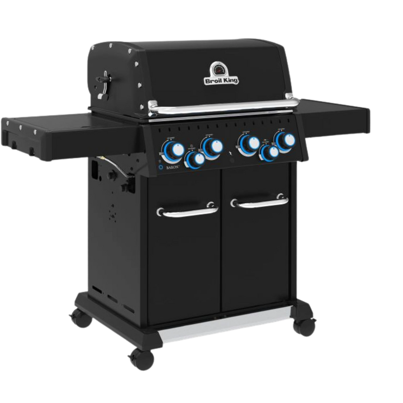 Broil King Baron 490 PRO 4-Burner Gas Grill w/ Rotisserie and Side Burner | GW STORE