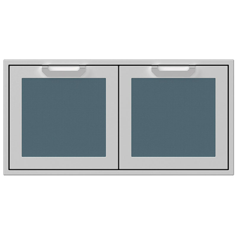Hestan 42" Double Access Door Recessed Marquise Accented Panels S