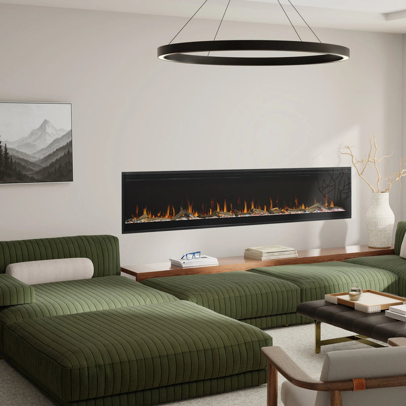 Vital Essence 100 Inch Linear Electric Fireplace | GW STORE