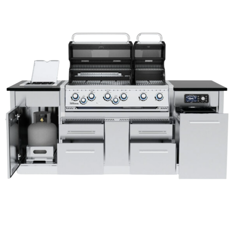 Broil King Outdoor Kitchen w/ Imperial QS 690i Gas Grill | GW STORE