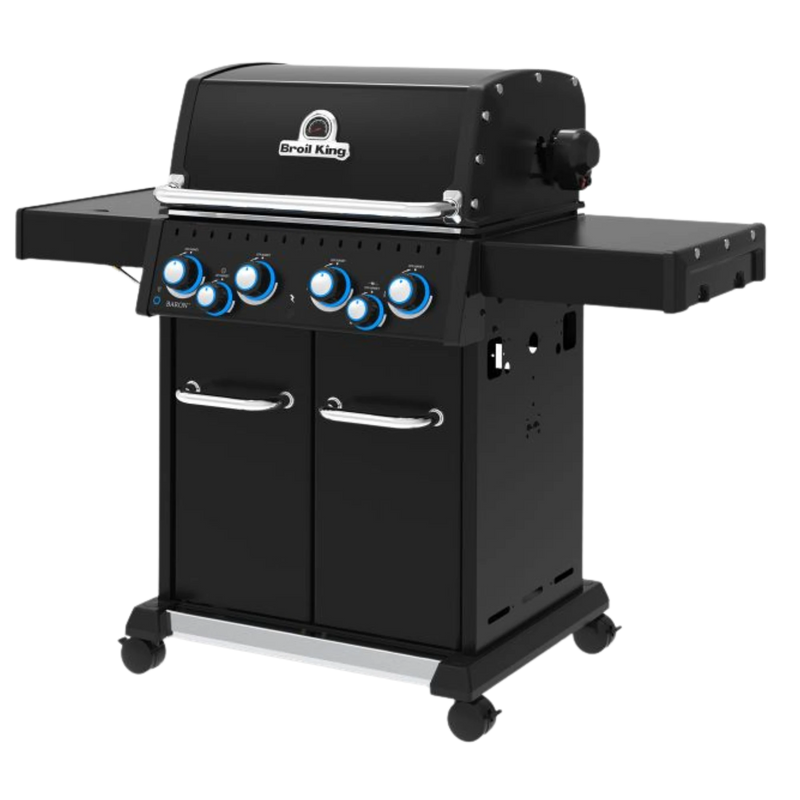 Broil King Baron 490 PRO 4-Burner Gas Grill w/ Rotisserie and Side Burner | GW STORE