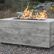 The Outdoor Plus Catalina Propane Gas Woodgrain Fire Pit | GW STORE