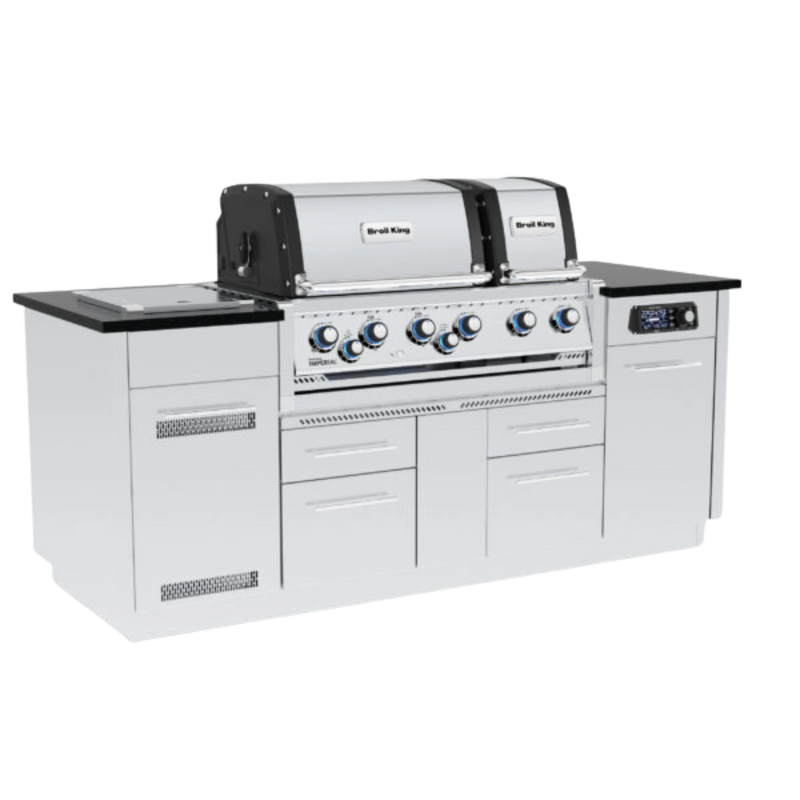 Broil King Outdoor Kitchen w/ Imperial QS 690i Gas Grill | GW STORE