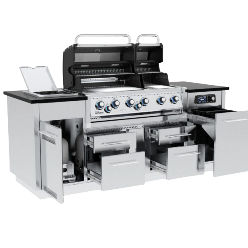 Broil King Outdoor Kitchen w/ Imperial QS 690i Gas Grill | GW STORE