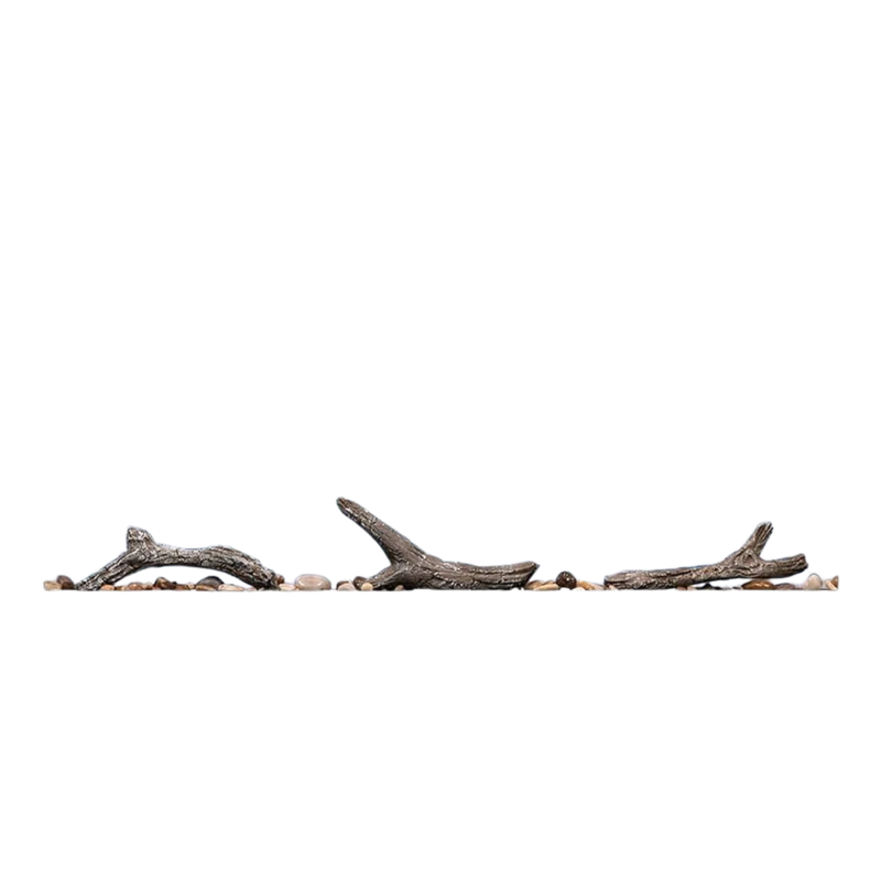 Napoleon Driftwood Log Kit with Rocks for Entice™ 50 | GW STORE