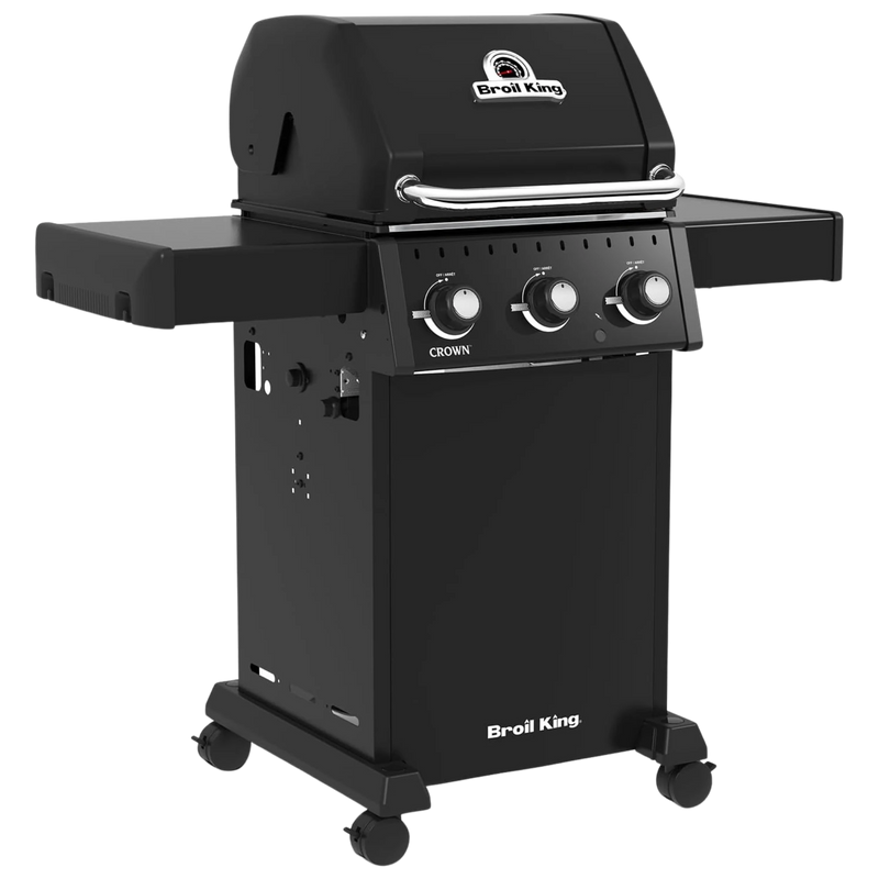Broil King Crown 310 Gas Grill 3-Burner Black | GW STORE