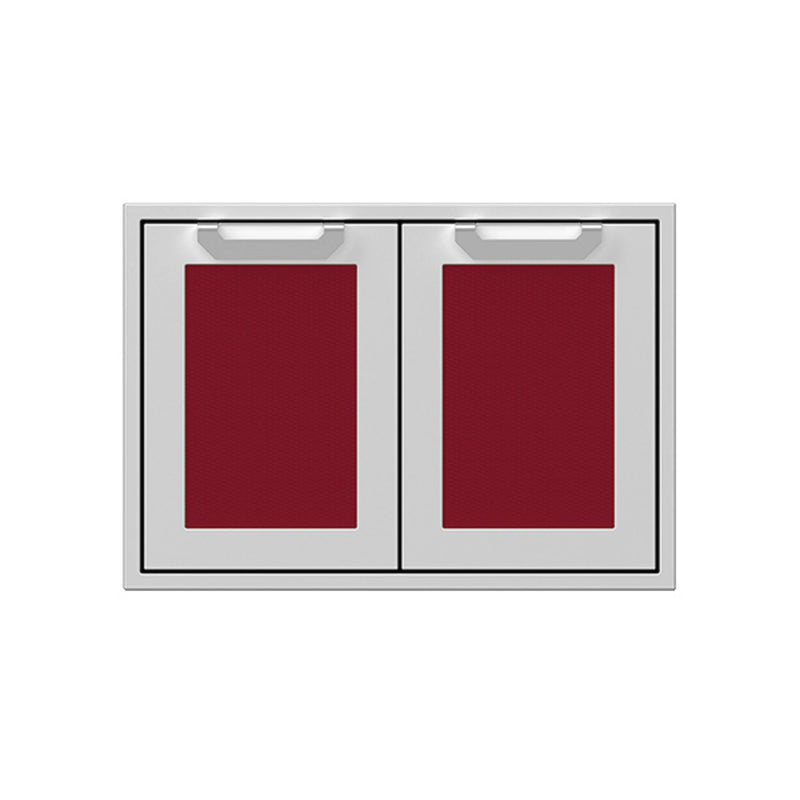 Hestan 30" Double Storage Doors Recessed Marquise Accented Panels | GW STORE