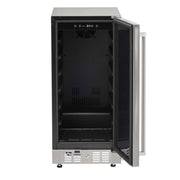Coyote C115R-S 15-Inch 3 Cu. Ft. Built-In Refrigerator | GW STORE