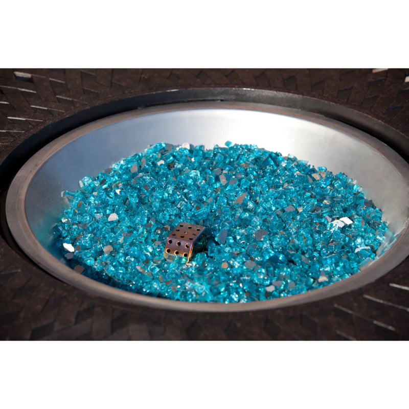 Well Traveled Living Bahama Blue Reflective Fire Glass | GW STORE