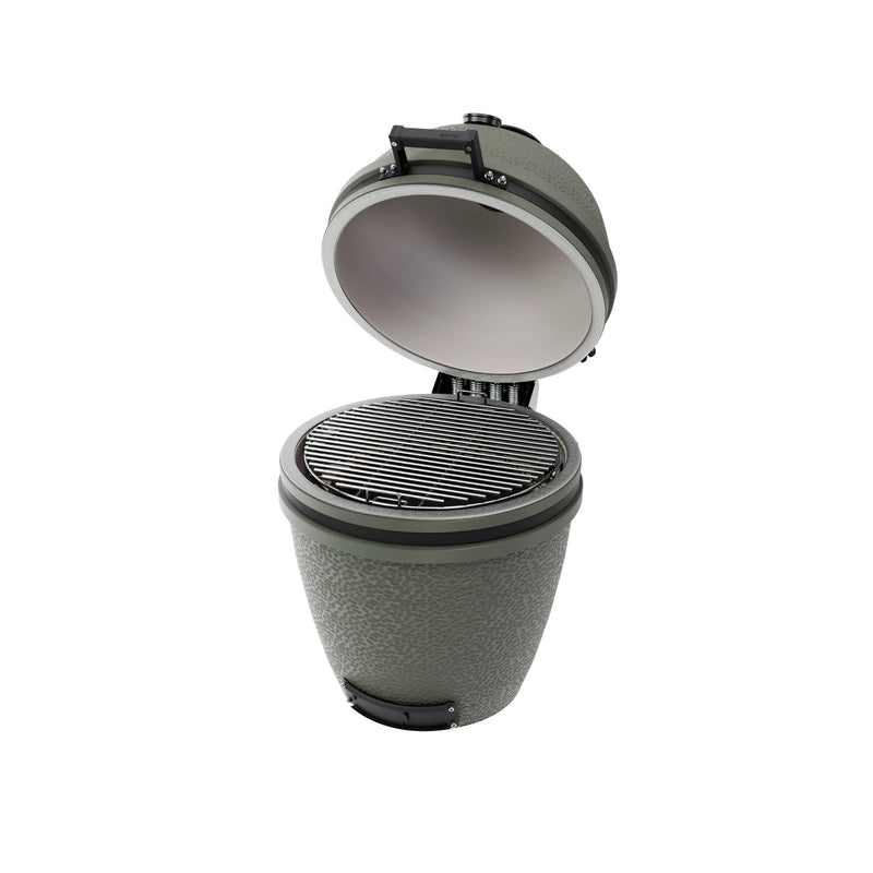 BSTRD Core Large Solo Alpine Green Built-In Kamado Charcoal Grill | GW STORE