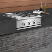 DCS Series 9 30-Inch Gas Griddle w/ Double Side Burner | GW STORE