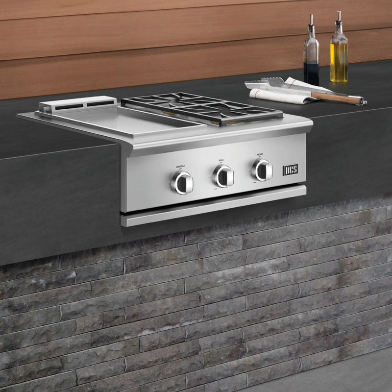 DCS Series 9 30-Inch Gas Griddle w/ Double Side Burner | GW STORE