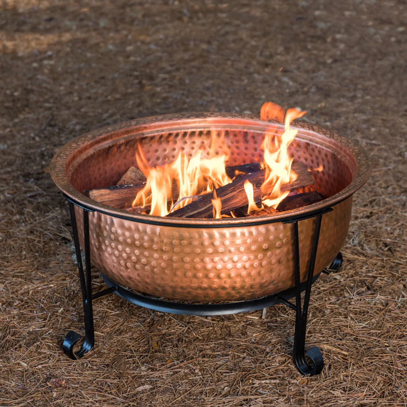 Well Traveled Living Palermo Copper Fire Pit | GW STORE