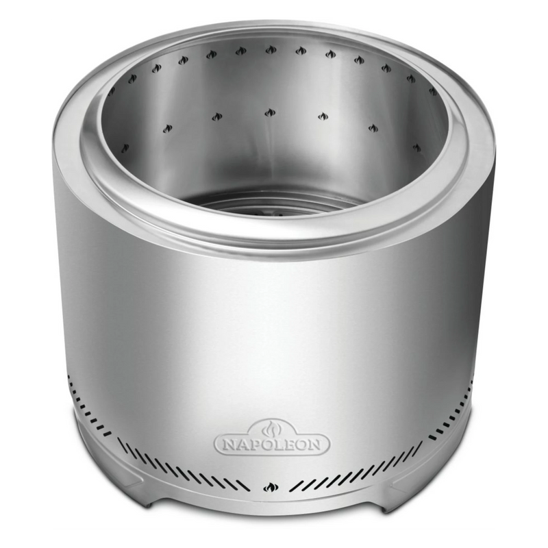 Napoleon Timberwolf 22-Inch Stainless Steel Smokeless Fire Pit | GW STORE