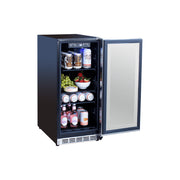 Summerset 15-Inch 3.2 Cu Outdoor Rated Refrigerator w/ Glass Door | GW STORE