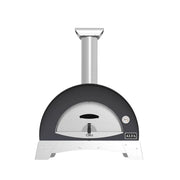 Alfa Ciao Countertop Wood Fired Silver Gray Pizza Oven (Discontinued - New In Box) | GW STORE