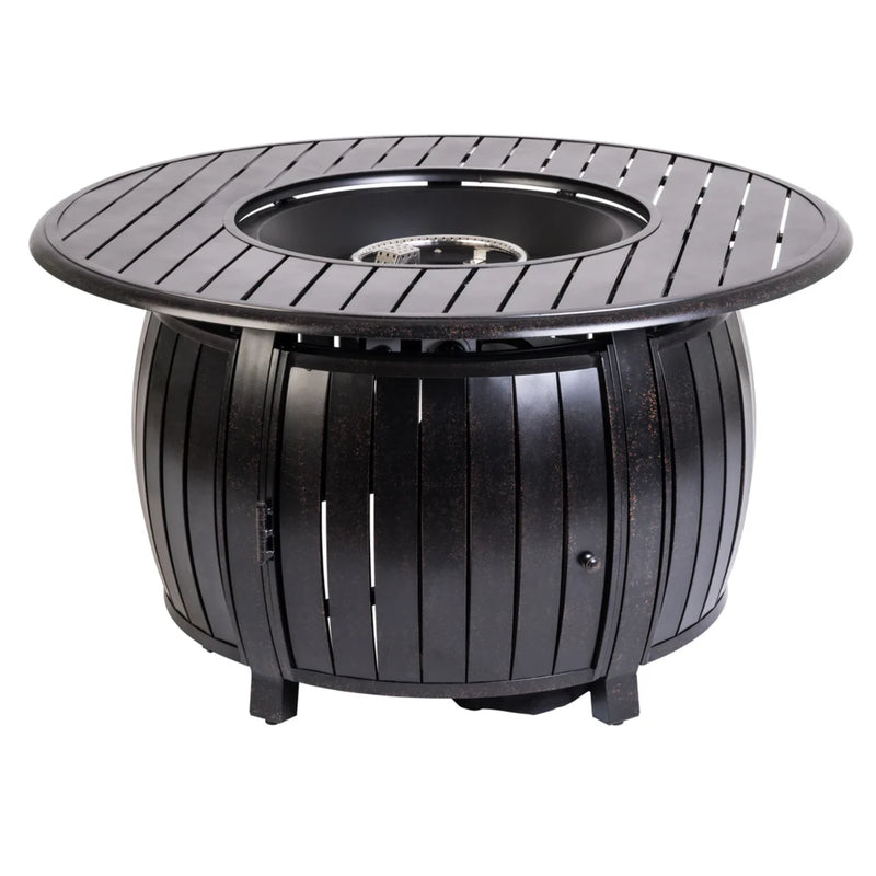 Well Traveled Living Grand Cooper Aluminum Round Propane Fire Pit | GW STORE