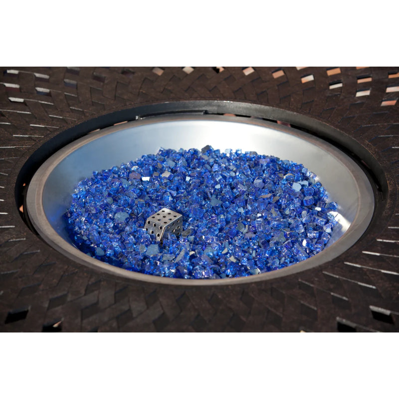 Well Traveled Living Sapphire Blue Reflective Fire Glass | GW STORE