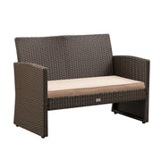 Well Traveled Living Ashville Wicker Patio Set | GW STORE