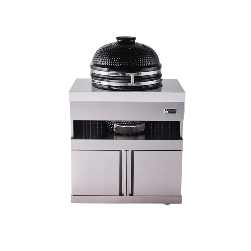 Mont Alpi MAKM-18 Stainless Steel 18-Inch Universal Kamado Grill Module | GW STORE